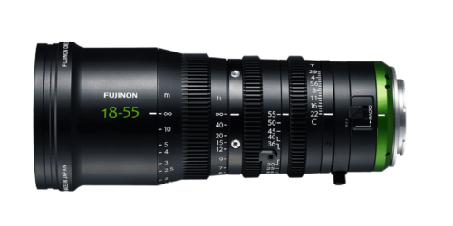 Fujinon Zomm Lens 18-55 mm t/2.9 MK18X55 E-MFT-FZ Mount